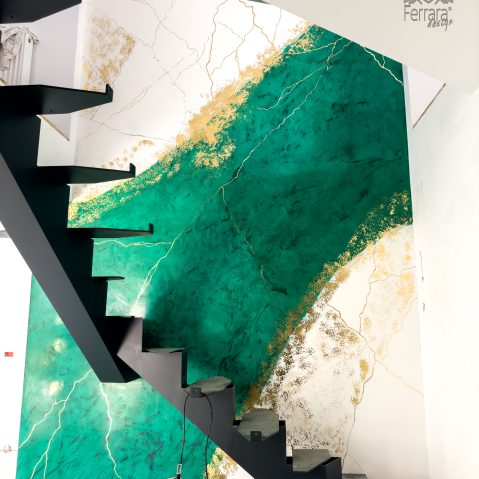 Stucco Venețian Premium pentru Casa Scării | Eleganță și Lux în Design Interior