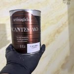 Amenajare Baie - Vopsea decorativa aplicata peste faianta existenta