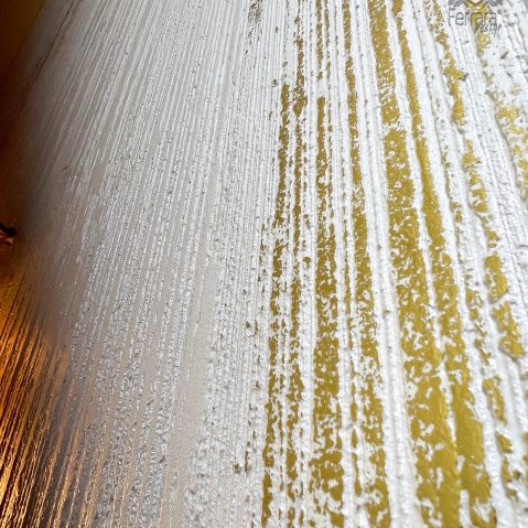 Amenajare Baie - Vopsea decorativa aplicata peste faianta existenta